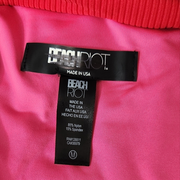 Beach Riot Emmy High Waisted Colorblock Bikini Bottom - Picture 10 of 10